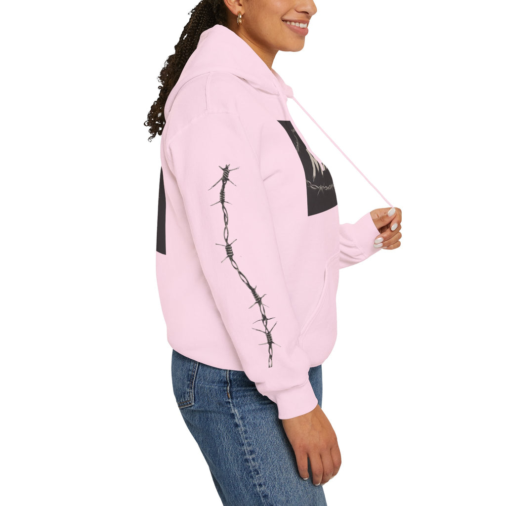 MOTION Barbed Wire Logo Hoodie