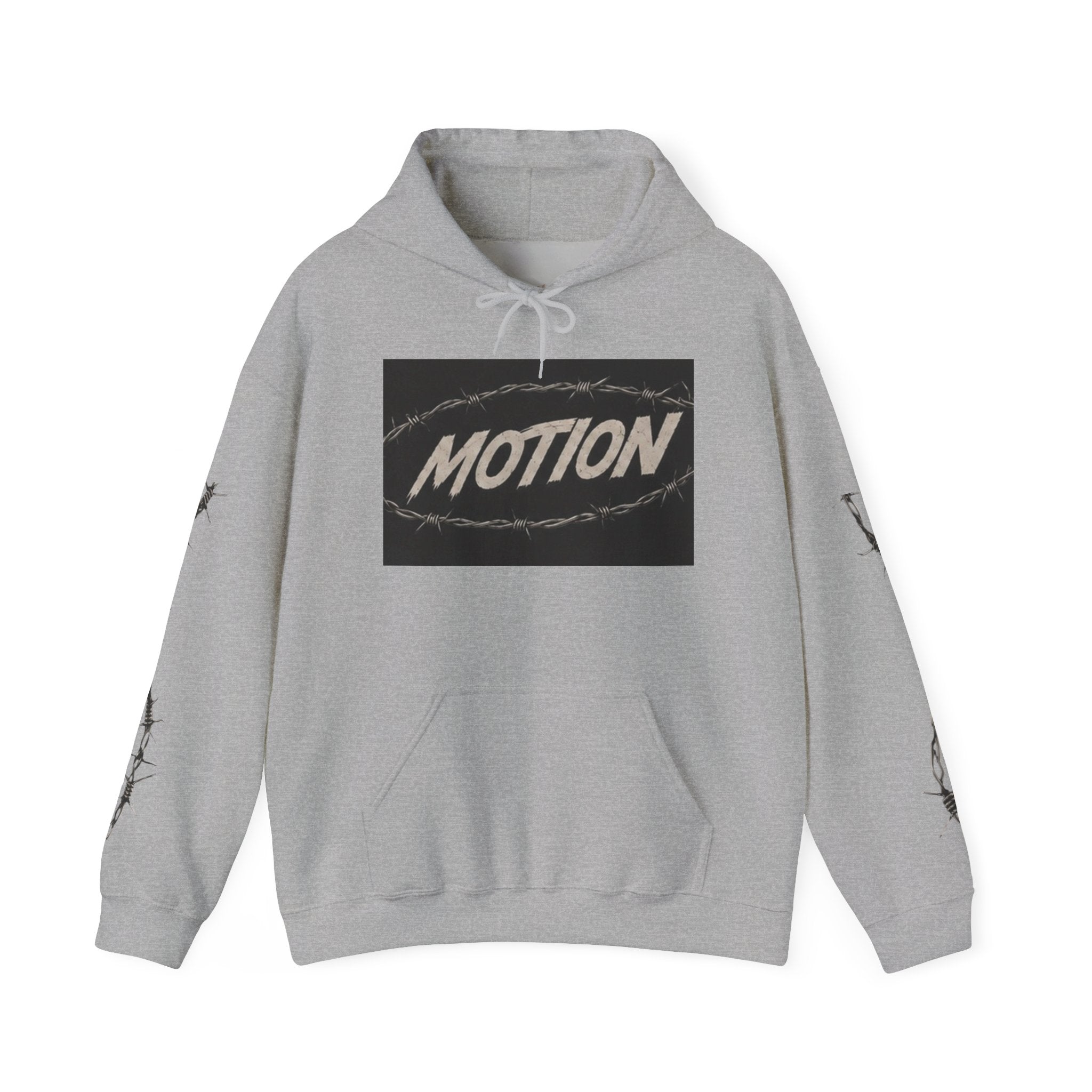 MOTION Barbed Wire Logo Hoodie