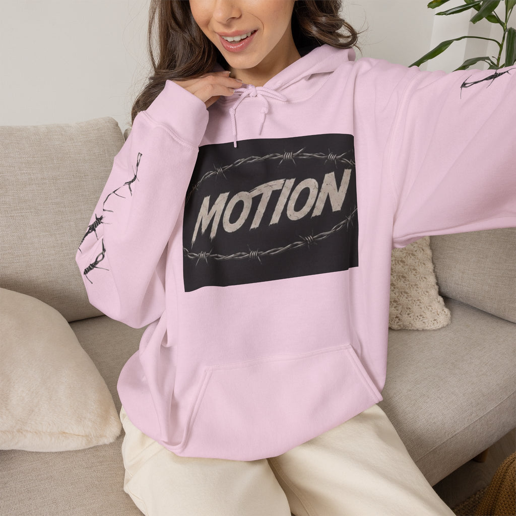 MOTION Barbed Wire Logo Hoodie