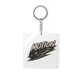 MOTION Square Keychain