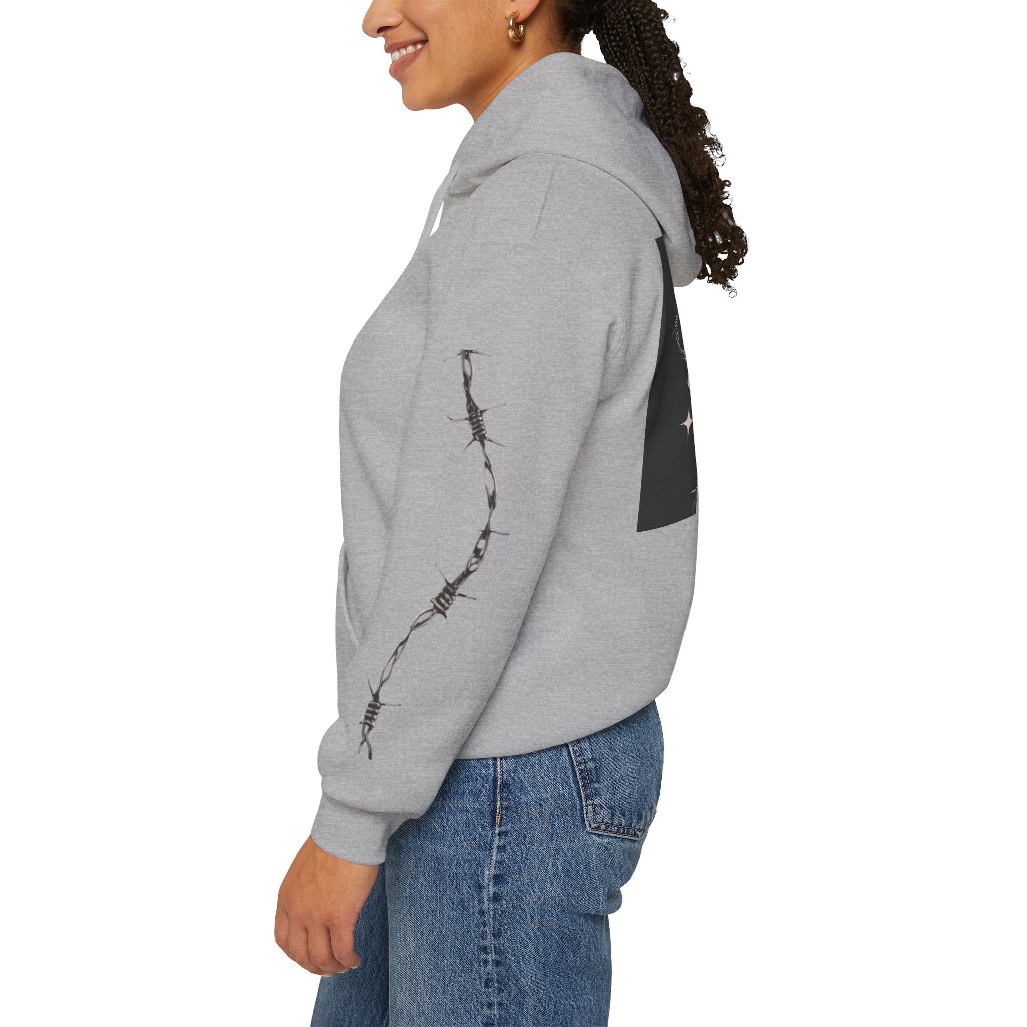 MOTION Barbed Wire Logo Hoodie
