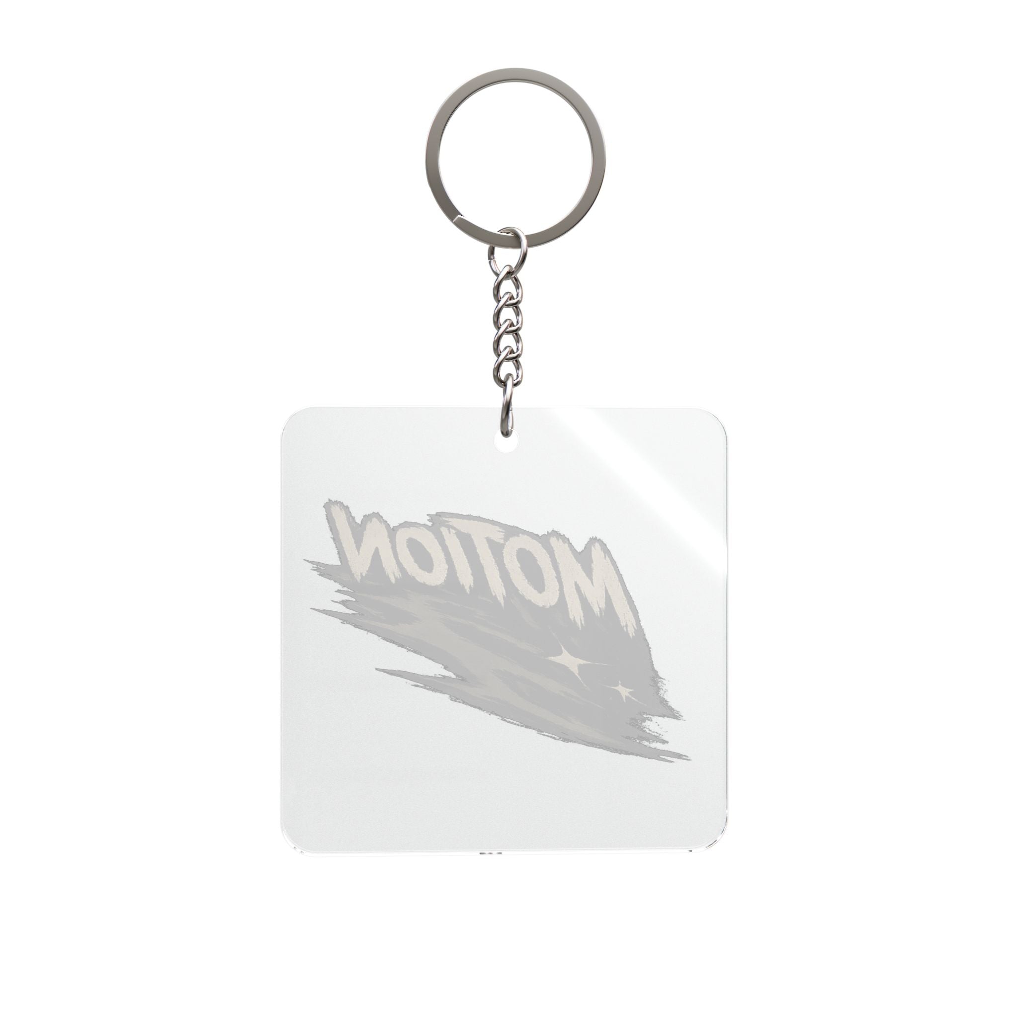 MOTION Square Keychain