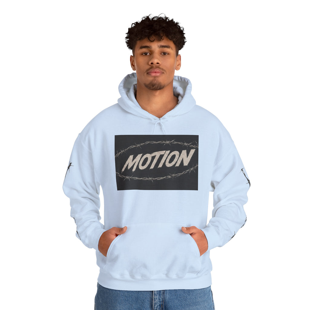 MOTION Barbed Wire Logo Hoodie