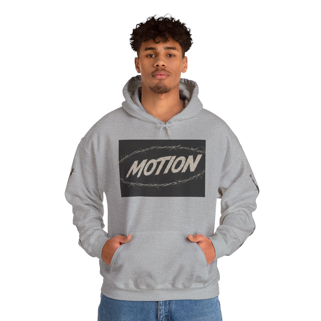MOTION Barbed Wire Logo Hoodie